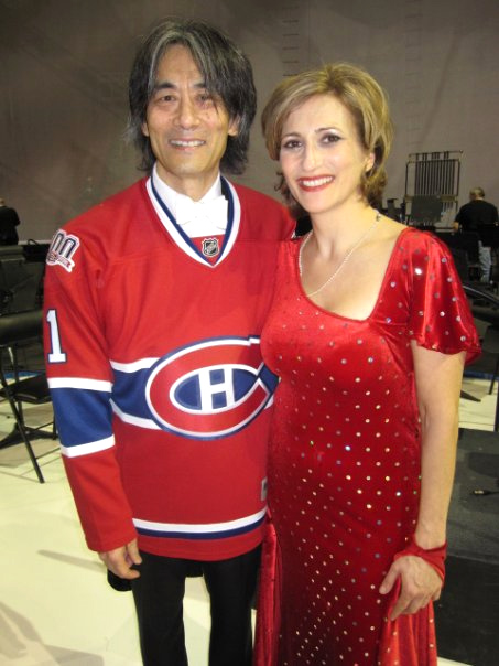 Kent Nagano et Natalie Choquette